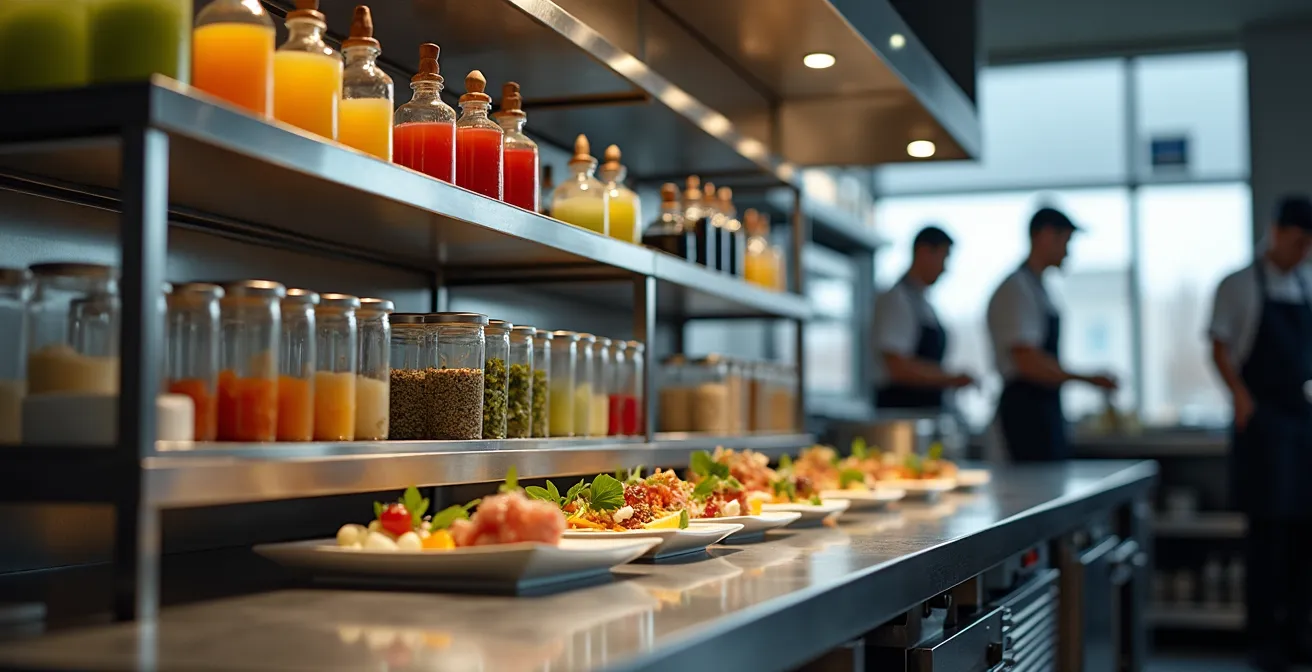 Organisation optimisée d'un poste de dressage avec mise en place verticale